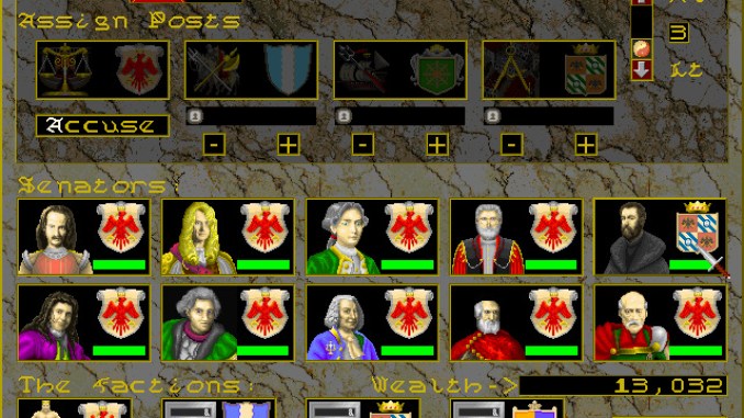 Machiavelli the Prince screenshot 1