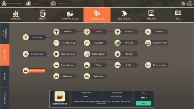 Hundred Days - Winemaking Simulator screenshot 2