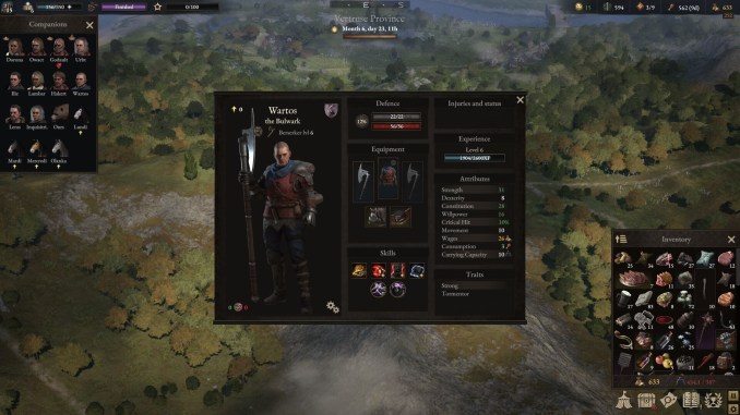 Wartales screenshot 3