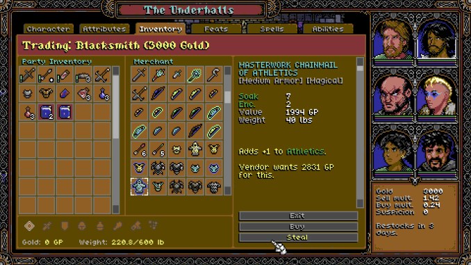 SKALD: Against the Black Priory screenshot 3