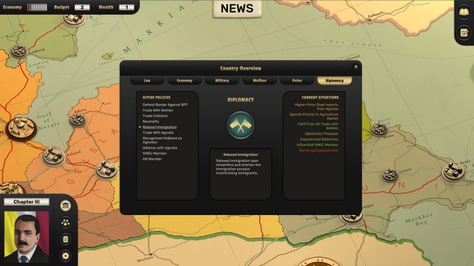Suzerain screenshot 1
