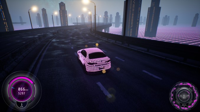 Synthwave Burnout screenshot 1