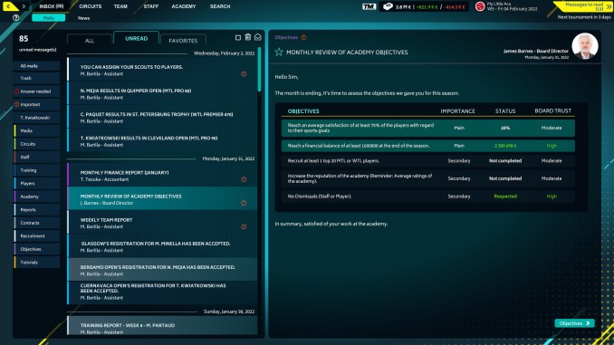 Tennis Manager 2022 screenshot 3