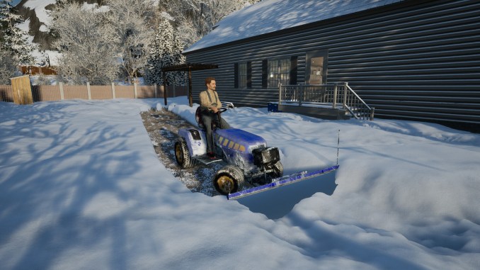 Snow Plowing Simulator screenshot 2