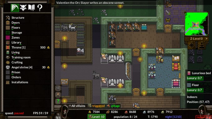 KeeperRL screenshot 2