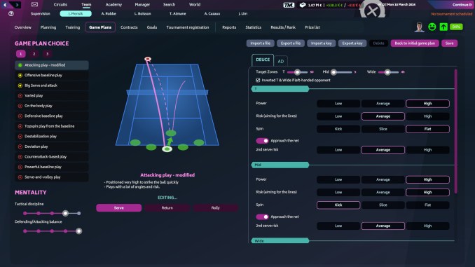 Tennis Manager 2024 screenshot 3