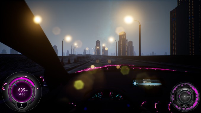 Synthwave Burnout screenshot 2