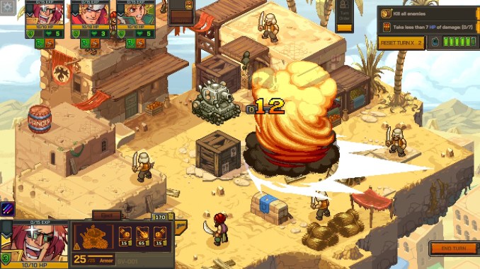 Metal Slug Tactics screenshot 1
