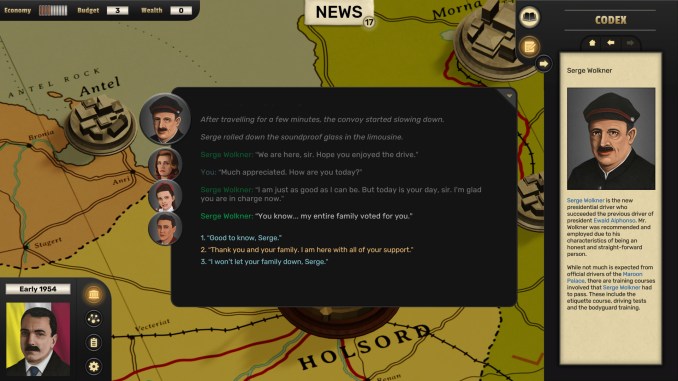 Suzerain screenshot 2