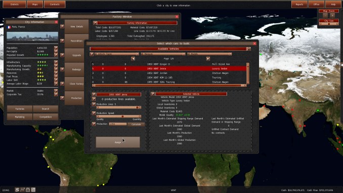 GearCity screenshot 3